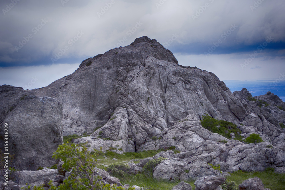 Tulove grede - part of Velebit mountain in Croatia, landscape Tulove grede - part of Velebit mountain in Croatia, landscape