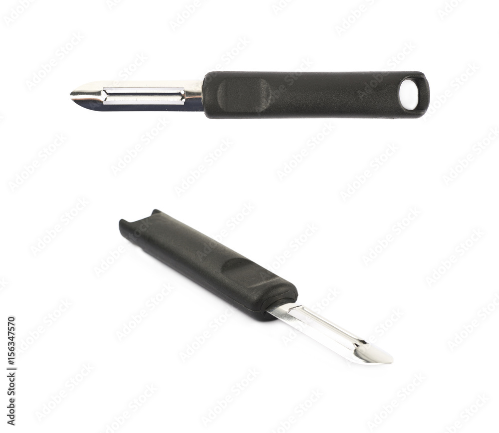 Potato peeler knife isolated Potato peeler knife isolated