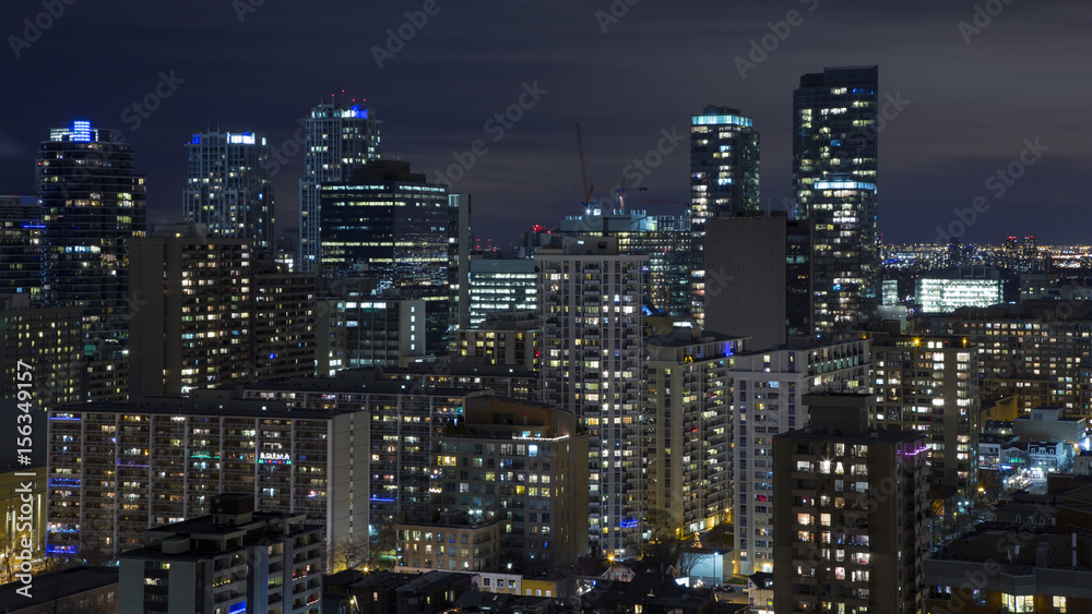 Skyline of Toronto 