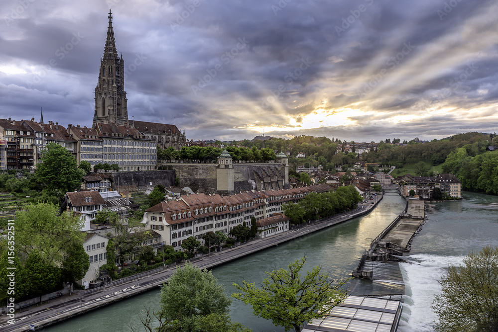 Fototapeta premium Bern Sunrise
