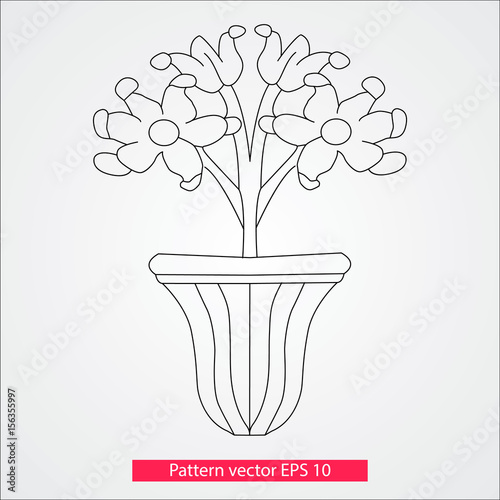 Ornament and decor, design elements. Decoration of the page. Vector illustration. Isolated on white background.