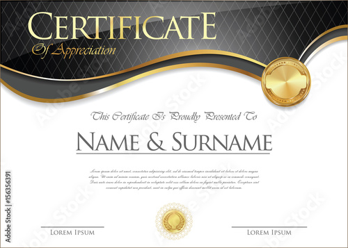 Certificate collection retro design