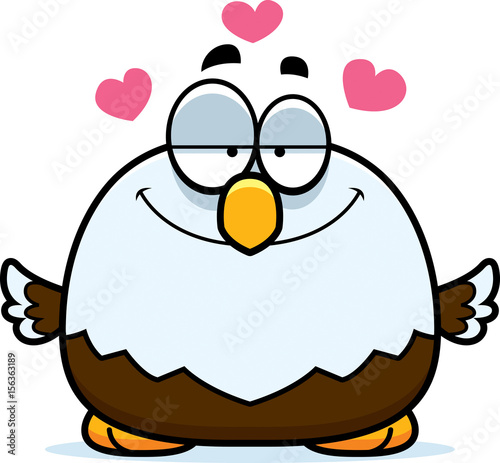 Little Bald Eagle in Love