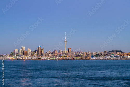 Auckland CBD skyline, New Zealand