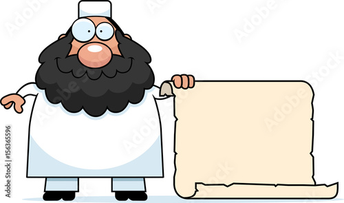 Cartoon Muslim Sign