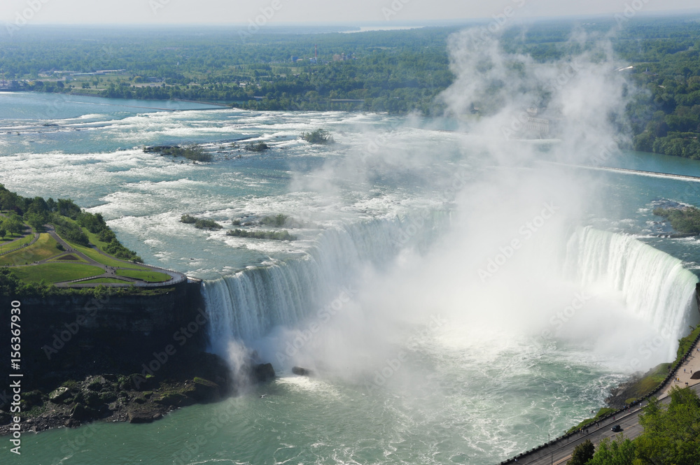 Niagara Falls' mist
