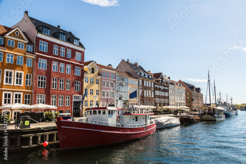 Nyhavn district in Copenhagen © Sergii Figurnyi