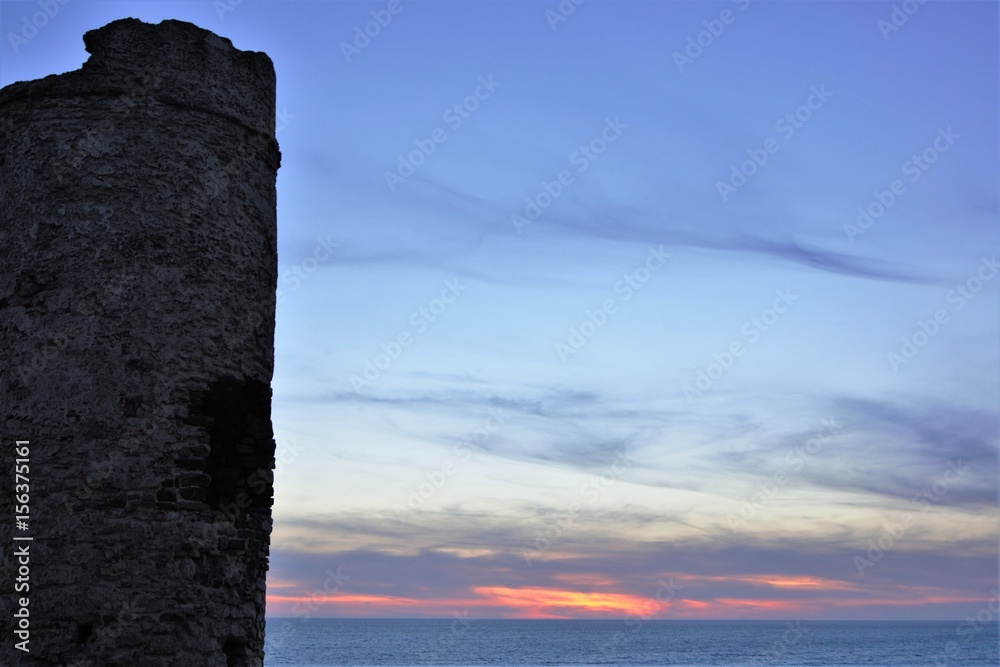 The Puerco tower, also called 'Cabeza del Puerco' tower, is a 16th century watchtower, Chiclana de la Frontera (Cádiz, Spain). It is part of the coastal watch tower system of the Spanish coasts.
