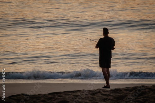 Beach Fishing © Dave