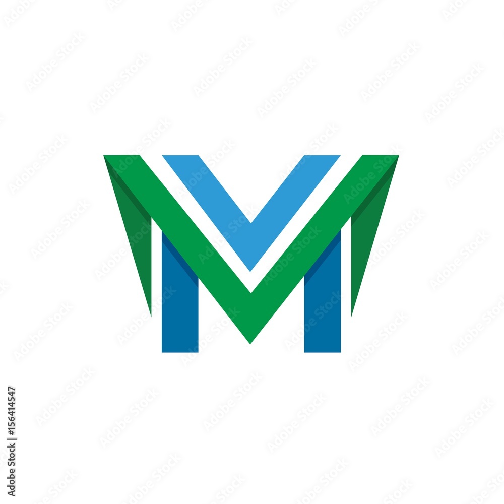 Letter M logo icon design template elements Letter M logo icon design template elements