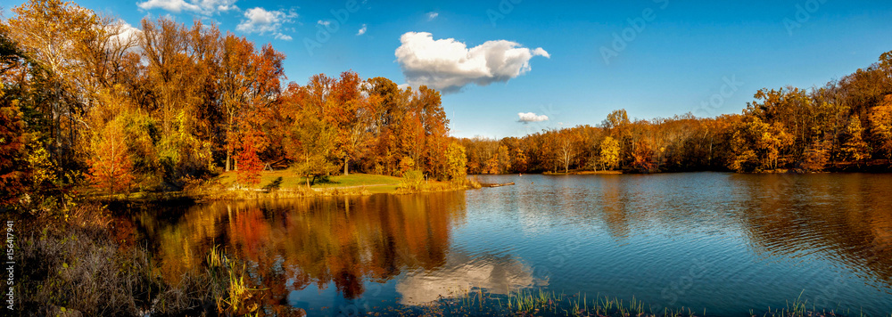 Fototapeta premium Autumn Panoramic