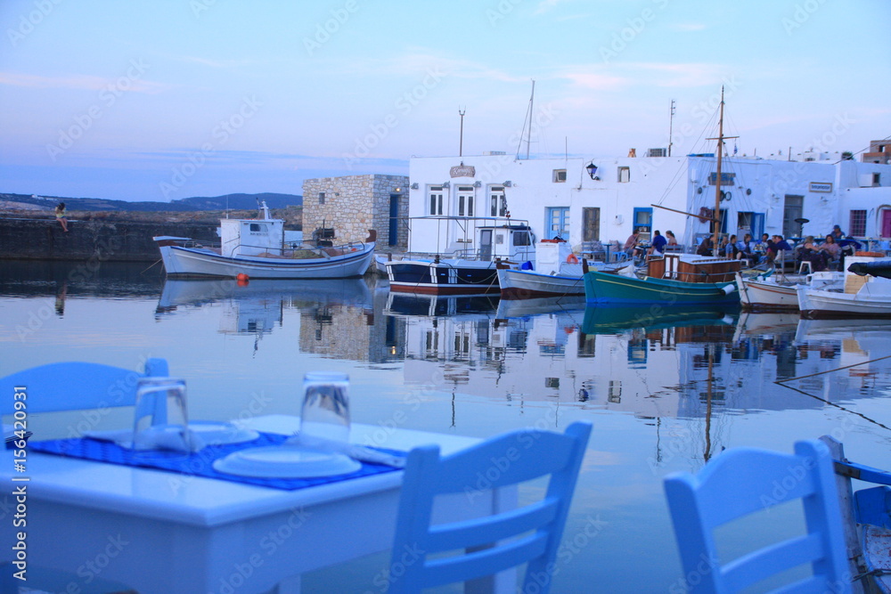 Fototapeta premium Port rybacki Naoussa
