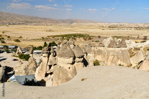 Pasabag Fairy Chimneys in Cappadocia. Turkey