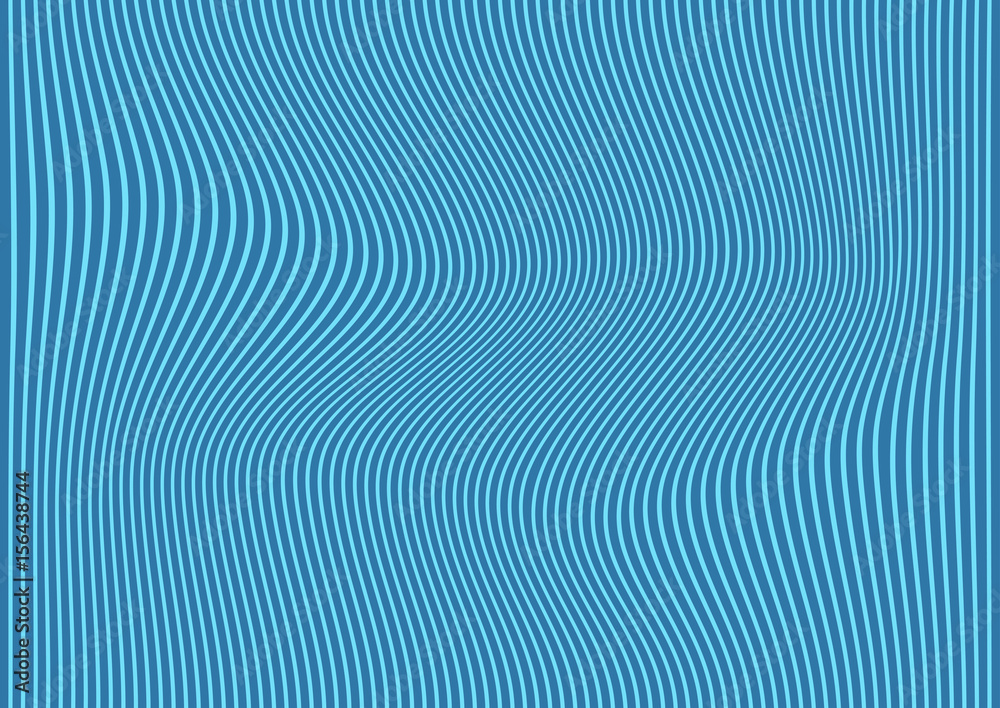 Abstract blue background with curved lines Stock Vector | Adobe Stock