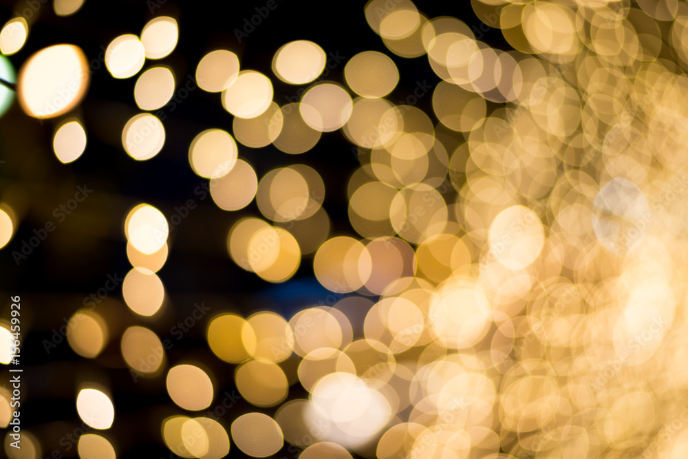 Obraz premium Abstract circles of bright lights