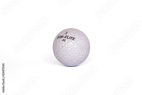 old golf ball 