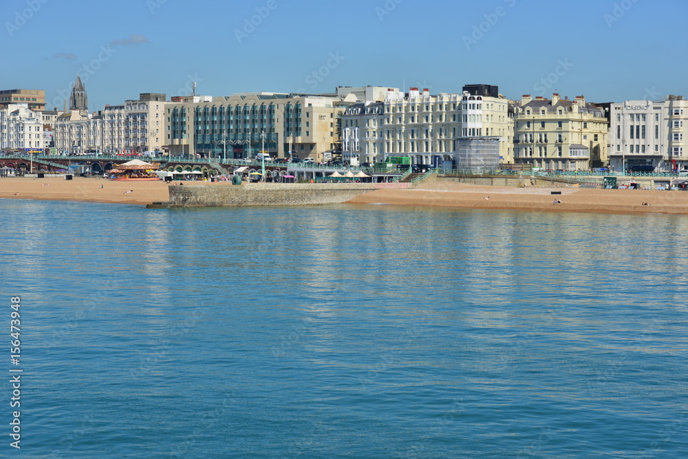 Brighton beach from the Pier.