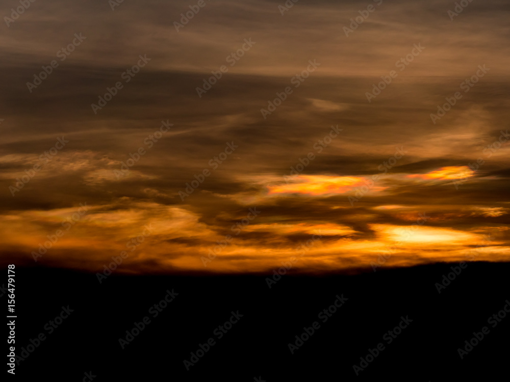Abstact sky with clouds ,Beautiful sunset sky background