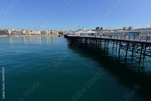 Brighton Pier on a sunny spring day © paulbriden