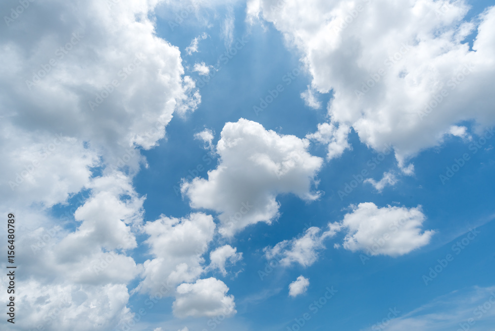 Obraz premium clear blue sky background,clouds with background,dark storm clouds