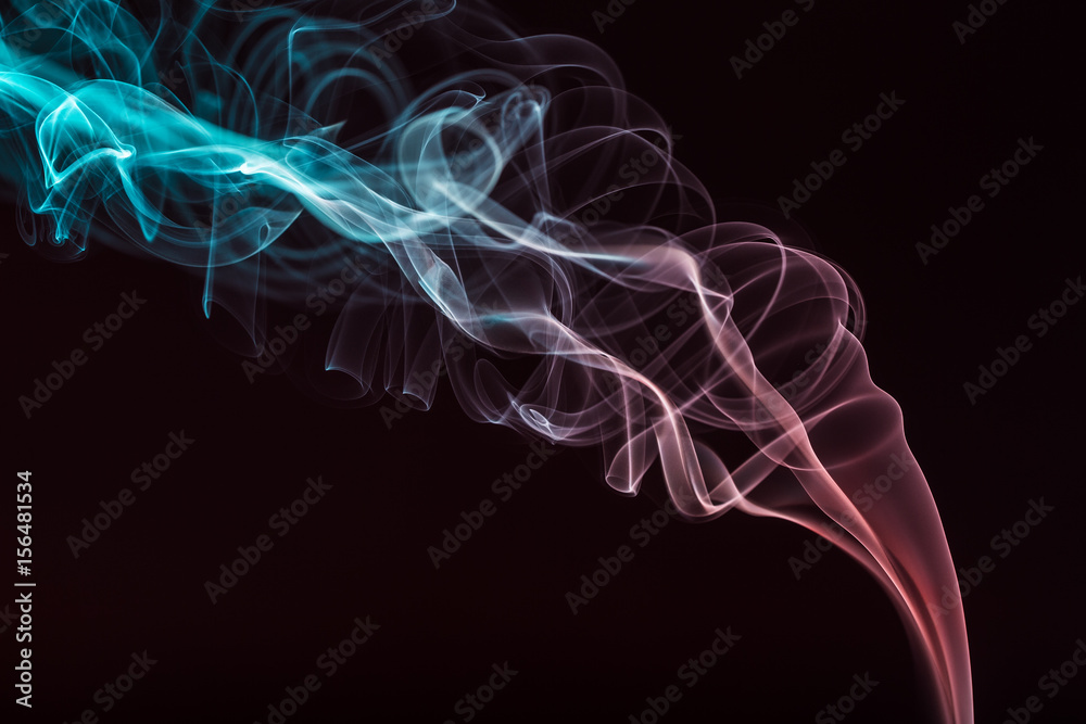 purple and blue smoke purple and blue smoke