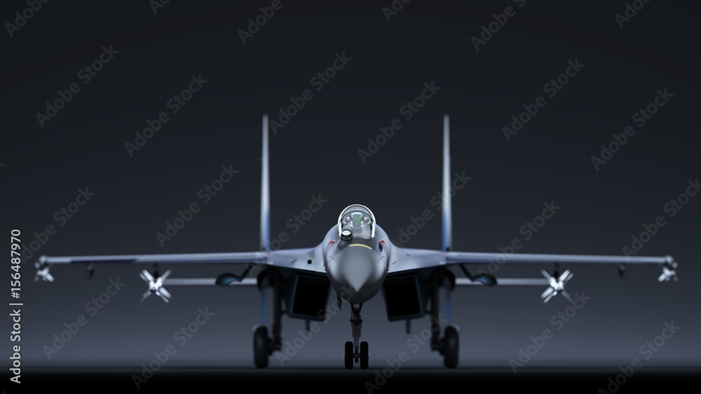 Sukhoi Su-35 - obrazy, fototapety, plakaty 