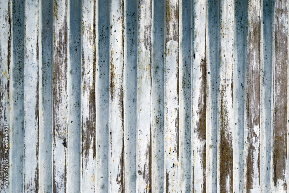 Fototapeta premium Grooved metal