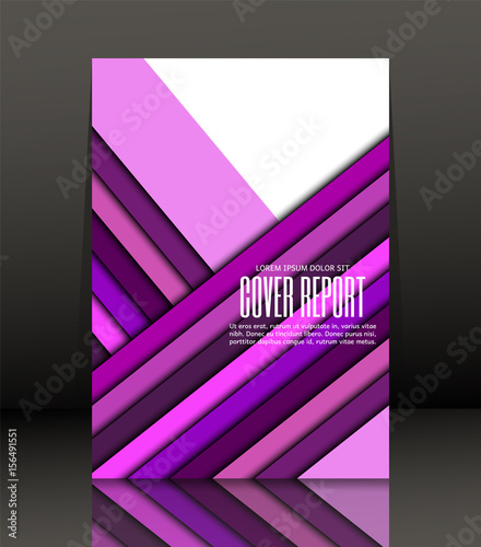 Template design for cover. Banner in A4 size. Abstract background. Vector, illustration.