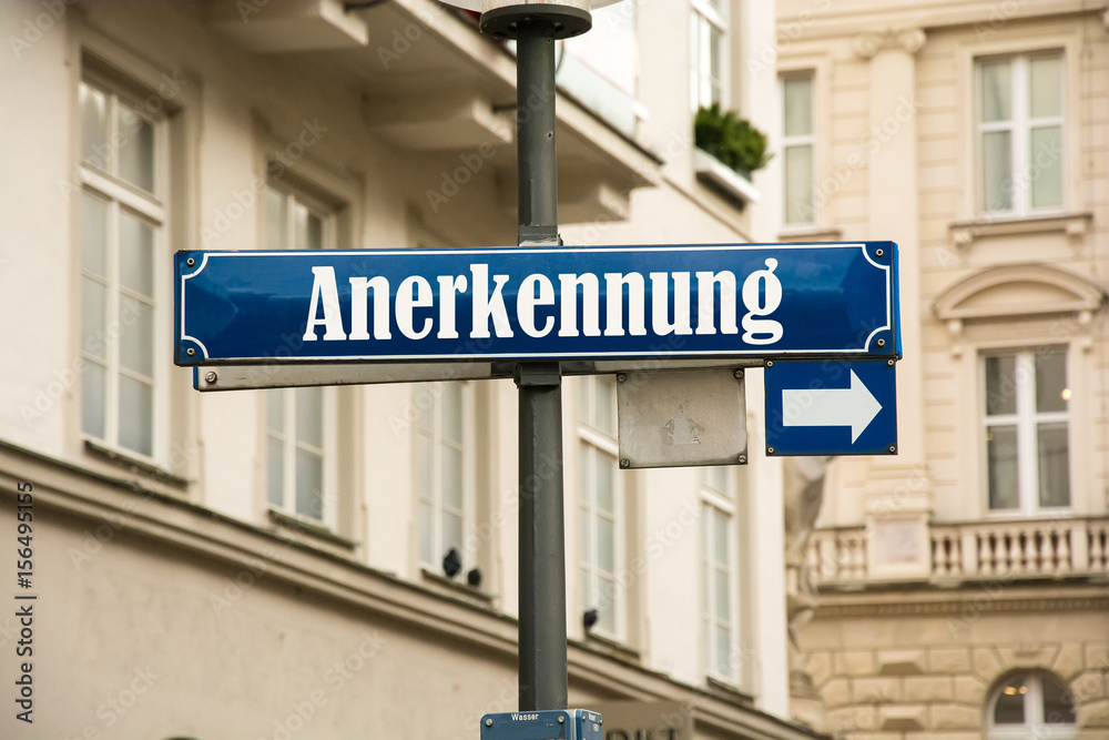 Schild 192 - Anerkennung