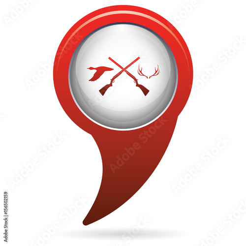 Hunting club logo icon