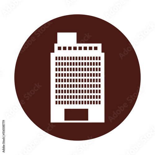 exterior building drawing icon vector illustration design
