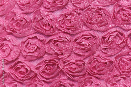 Pink rose background fabric