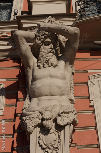 Фотография The sculptural decoration of buildings