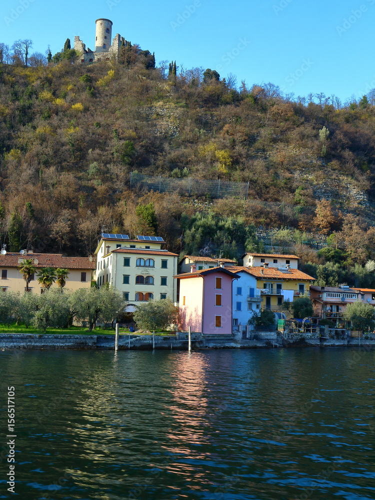 Fototapeta premium Iseo lake, Italy