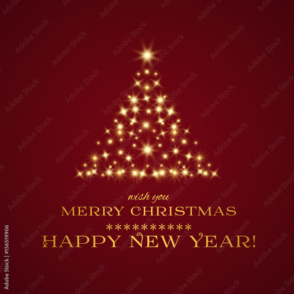 Merry Christmas and Happy New Year background Merry Christmas and Happy New Year background