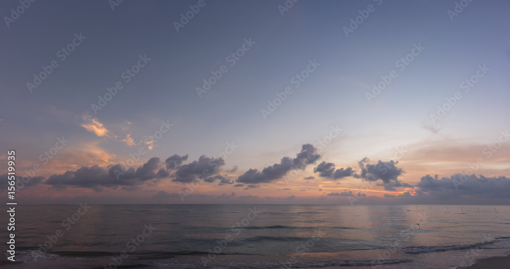 Fototapeta premium panorama sea sky