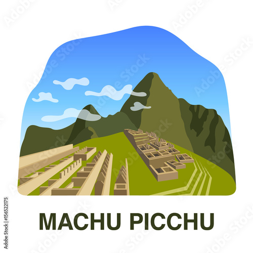 One of New 7 wonders of the world: Machu Picchu photo