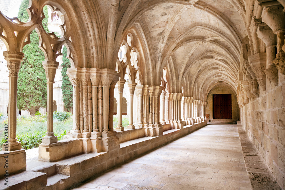 Galleries of Poblet Monastery
