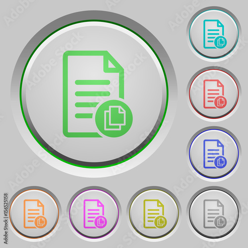 Copy document push buttons