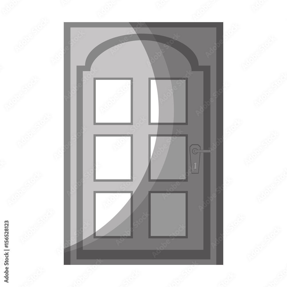 modern house door icon vector illustration design modern house door icon vector illustration design