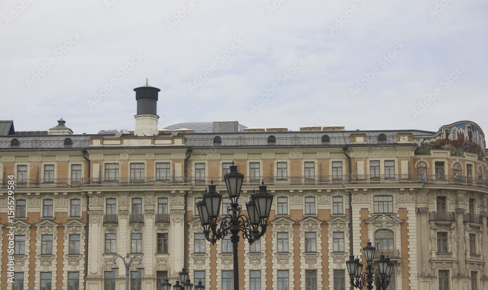 Fototapeta premium beautiful building in the center of Moscow
