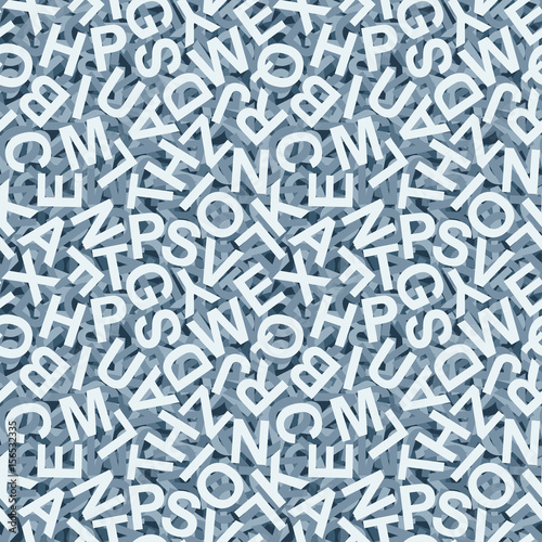 seamless letters background