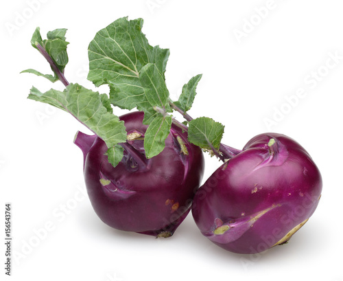 Purple kohlrabi
