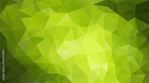 Green Colors Mosaic Pattern Stock Image