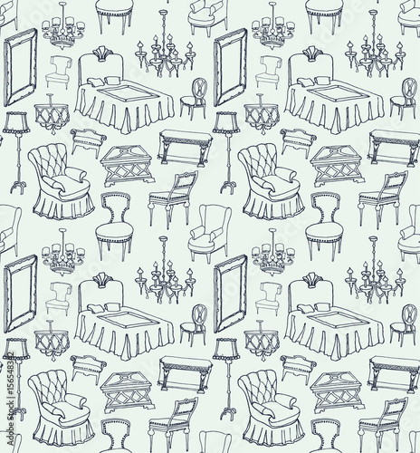 set of classic furniture 1