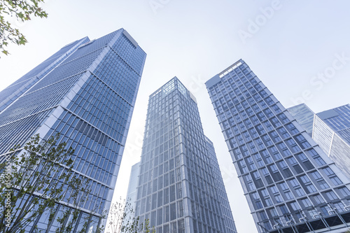 Common modern business skyscrapers © MyCreative