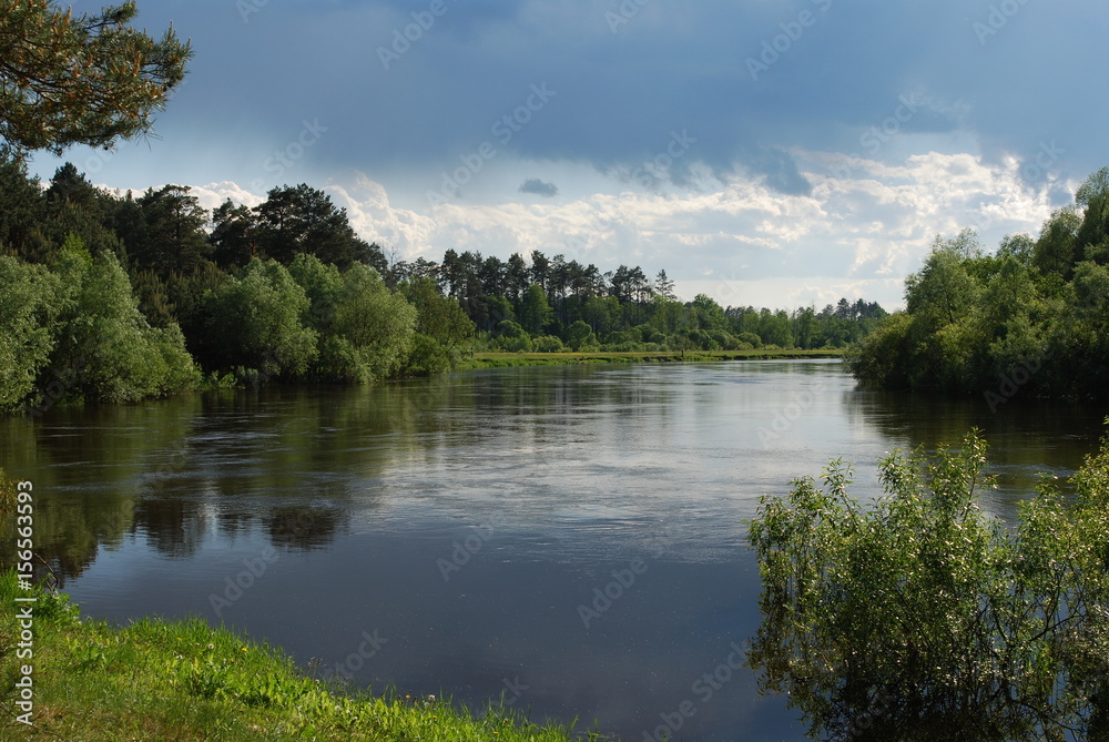 Spring river Sozh Spring river Sozh