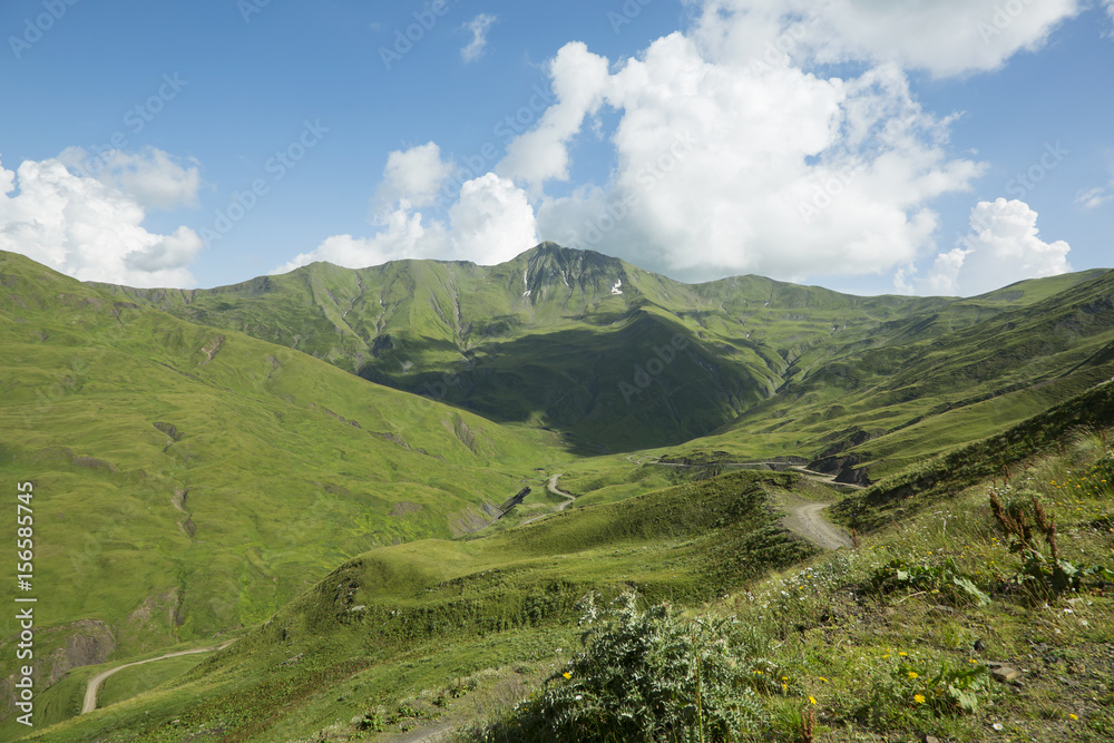 Obraz premium Mountains of Republic of Georgia 