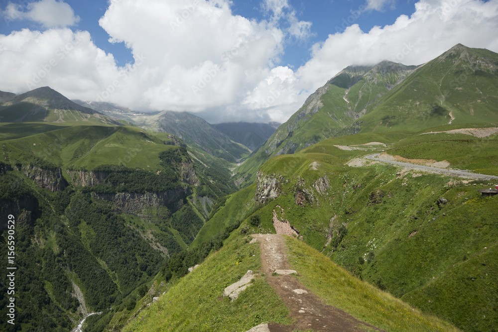 Fototapeta premium Mountains of Republic of Georgia 