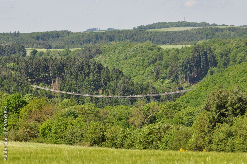 Photo & Art Print Hängeseilbrücke Geierlay, Inka